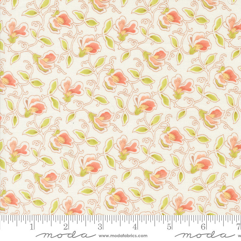 Portofino Sweet Pea Cloud Yardage by Fig Tree & Co for Moda Fabrics | 35392 11