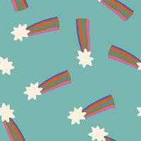 Mystic Fable Shooting Star Cottage Blue Yardage by Alexia Abegg for Ruby Star Society | RS4148 13