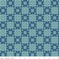 Americana Parade Dark Denim Yardage by Lori Holt of Bee in My Bonnet for | 5 Yard Backing | C16085-DKDENIM