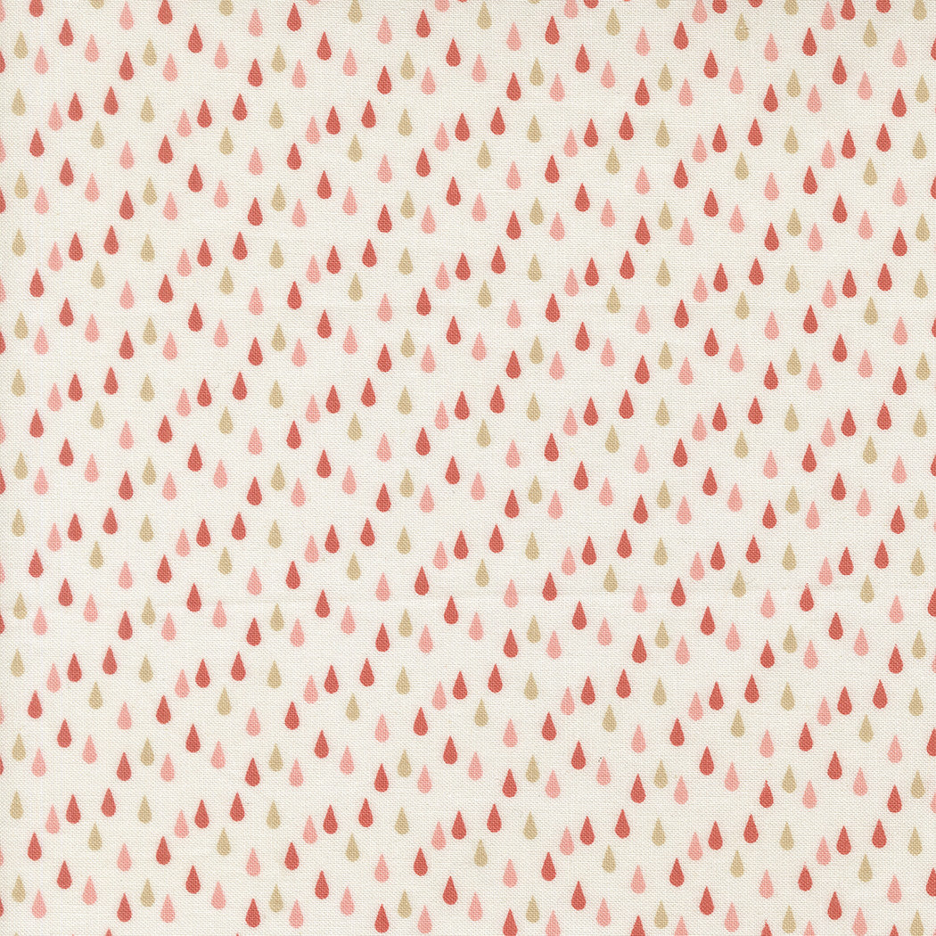 PRESALE Garden Glam Raindrop Cream Yardage by Lella Boutique for Moda Fabrics | 5274 11