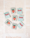 Minki Kim Mosaic Woven Labels | 8 Woven Labels | P178-SIWL10