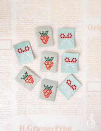 Minki Kim Mosaic Woven Labels | 8 Woven Labels | P178-SIWL10
