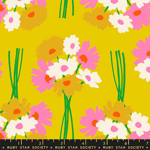 PRESALE Sparkle Mart Flower Department Golden Hour Yardage by Melody Miller for Ruby Star Society | RS0118 13