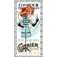 PRESALE She Who Sews–The Maker Seamstress Wall Panel by J. Wecker Frisch for Riley Blake Designs | Panel size 24" x 54" | PD18520-PANEL