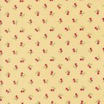 PRESALE Cali & Co Cherries Soft Yellow Yardage by Corey Yoder for Moda Fabrics | 29194 16