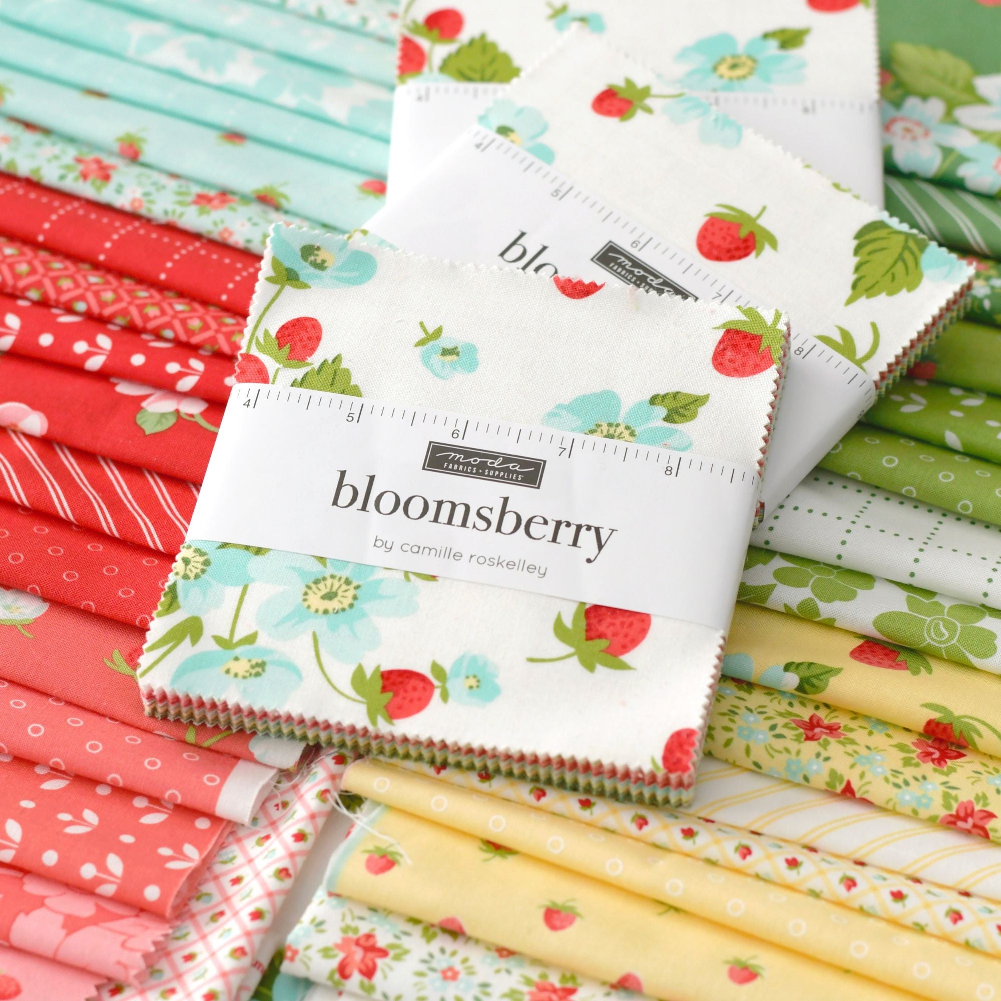 PRESALE Bloomsberry Charm Pack 5" by Camille Roskelley for Moda Fabrics | 42 Pcs | 55350PP