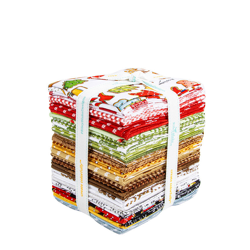 PRESALE Gingerbread Fat Quarter Bundle by J. Wecker Frisch for Riley Blake Designs | 33 Pcs | FQ-17840-33
