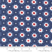 PRESALE Star Spangled Bandana Twilight by April Rosenthal of Prairie Grass for Moda Fabrics | 24173 13