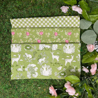 PRESALE My Secret Garden Custom Fat Quarter Bundle Green by Stacy Iest Hsu for Moda Fabrics | 3 FQs | Curated Bundle