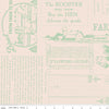 PRESALE Wide Back Farmers Daughter Farm Life Sage Yardage by Lori Holt of Bee in My Bonnet | 108" Wide Backing | WB17193-SAGE
