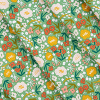 PRESALE Ivy Reese Flower Green Yardage by Deena Rutter for Riley Blake Designs | C16601-GREEN