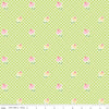 Summer Skies and Fireflies Cone Flowers Lime Yardage by Gracey Larson for Riley Blake Designs | C16372-LIME