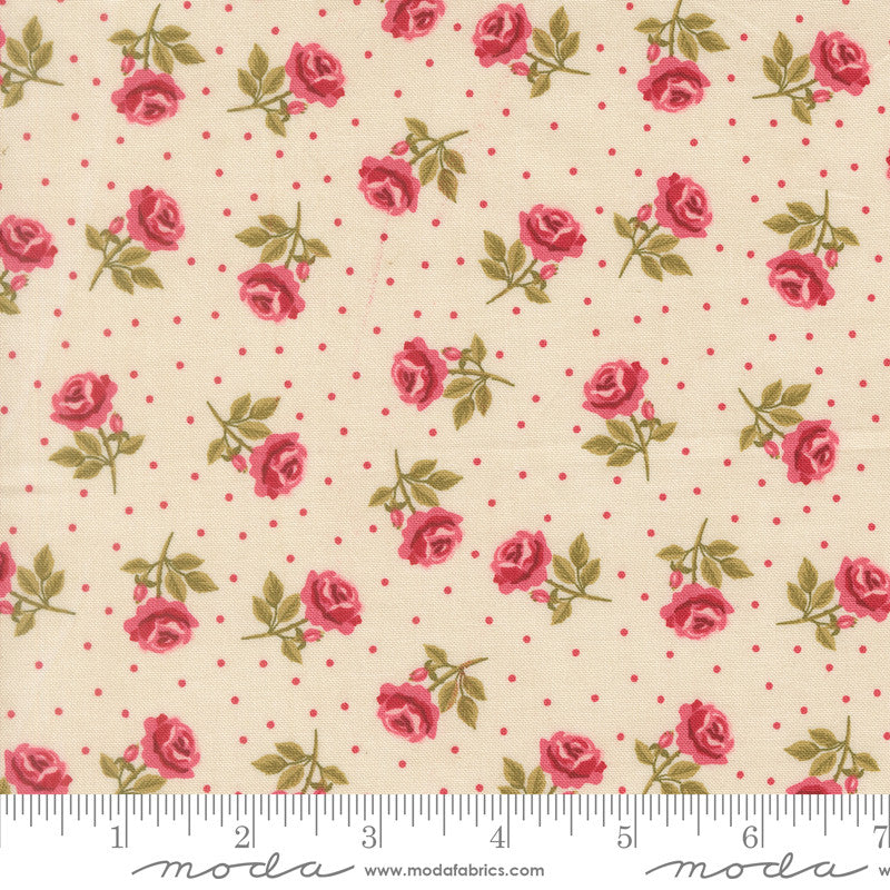 PRESALE Je T'aime Roses Are Red Lace Yardage by Stacy Iest Hsu for Moda Fabrics | 20995 11