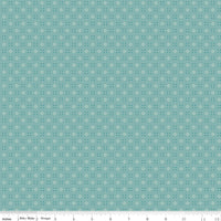 PRESALE Baked With Love Leftovers Wedgewood Yardage by Lori Holt of Bee in My Bonnet | C17792-WEDGEWOOD