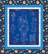 NASA Spacesuit Panel Quilt Boxed Kit by RBD Designers for RIley Blake Designs | KT-15480