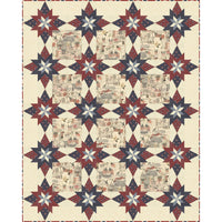 Noel Quilt Kit Boxed With 3 Sisters Favorites Patriotic by 3 Sisters and America 250 Years by Deb Strain  | KIT56180