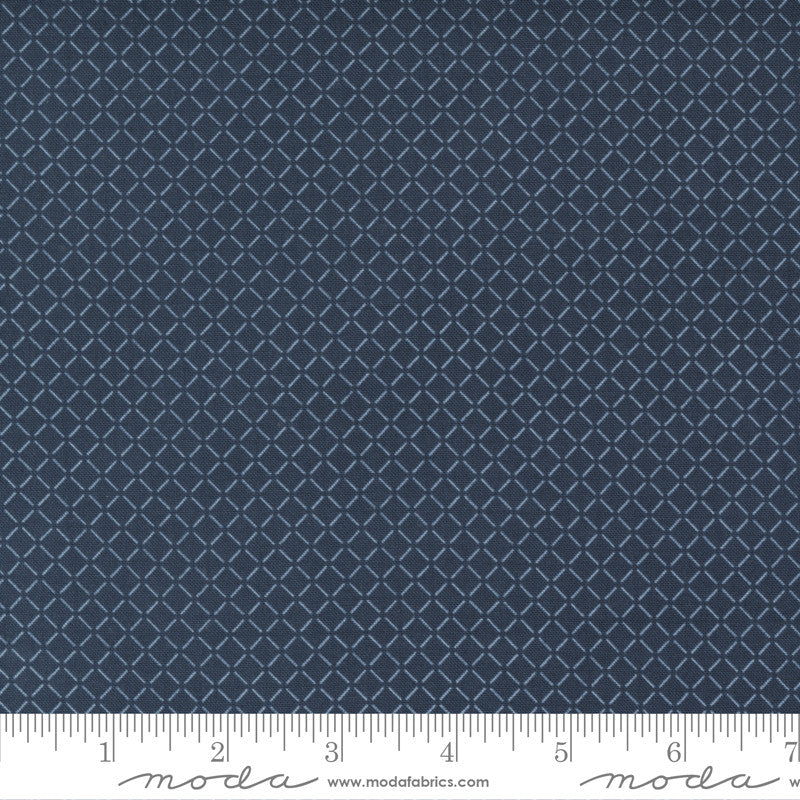 Nantucket Summer Sail Navy Yardage by Camille Roskelley for Moda Fabrics | 55265 12