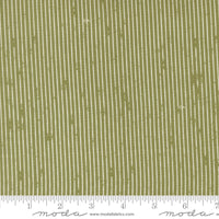 PRESALE Garden Glam Perfectly Striped Grass Yardage by Lella Boutique for Moda Fabrics | 5275 16