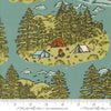 The Great Outdoors Sky Vintage Camping Yardage by Stacy Iest Hsu for Moda Fabrics | 20880 18