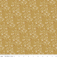 PRESALE Before the Bloom Astrid Gold Yardage Danelys Sidron for Riley Blake Designs | C18062-GOLD
