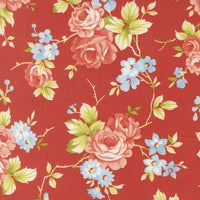 PRESALE Rosie Country Rose Strawberry Yardage by Fig Tree & Co for Moda Fabrics | 35420 14