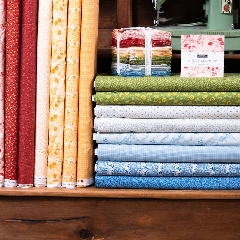 Sallys Stitches Charm Pack 5" by Betsy Chutchian for Moda Fabrics | 31710PP