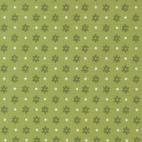 PRESALE Poinsettia and Pear Daisy Dot Fresh Grass Yardage by Sherri & Chelsi for Moda Fabrics | 37713 13