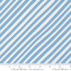 PRESALE Funny Valentine Stripes Sky Yardage by Lizzy House for Moda Fabrics | SKU