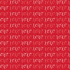 Letters to Cupid XOXO Red Yardage by My Mind's Eye for Riley Blake Designs | C16983-RED