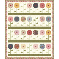 PRESALE Daisy Dot Custom Quilt Kit With Fieldrush by BasicGrey for Moda Fabrics | Quilt Size 76" x 92"