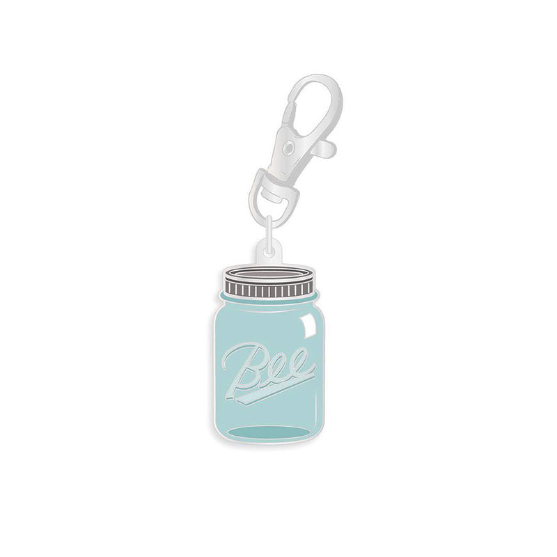 Lori Holt Jar Enamel Happy Charm for Autumn Collection by Lori Holt for Riley Blake Designs | ST-34993