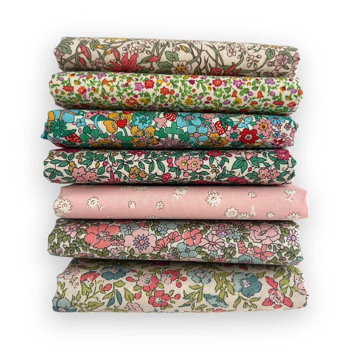 Fat Quarter Bundle Bundle | Everlasting by Liberty Fabrics for Riley Blake Designs | 7 Fat Quarters | Curated Bundle