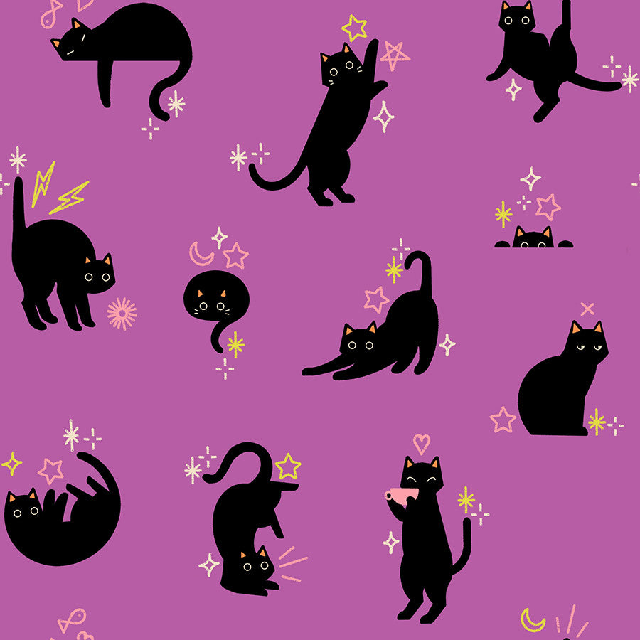 PRESALE Freaky Familiars Catwalk Witchy Yardage by Ruby Star Society | RS5193 13