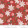 PRESALE Berry And Pine Poinsettia Party Cranberry Yardage by Lella Boutique for Moda Fabrics | 5240 14