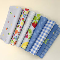 Fruit Salad Custom Fat Quarter Bundle Light Blue by Corey Yoder for Moda Fabrics | 8 FQs | Curated Bundle