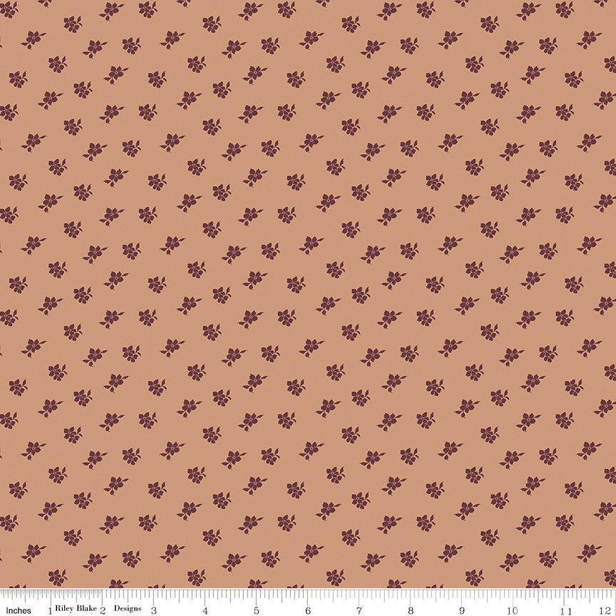 PRESALE Charmed & Treasured Magnolia Light Clay Yardage by Kassidy Grace for Riley Blake Designs | C18165-LTCLAY