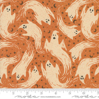 Home Sweet Haunt Pumpkin Ghostly Ghost Yardage by Stacy Iest Hsu for Moda Fabrics | 20914 14