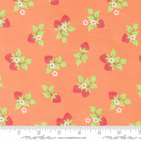 Fruit Salad Strawberries Coral Yardage by Corey Yoder for Moda Fabrics | 29243 14