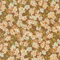 PRESALE Butternut and Sage Fields of Flowers Cinnamon Yardage by Fig Tree & Co for Moda Fabrics | 35442 18