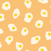 Egg and Friends Fried Eggs Cantaloupe Yardage by Kimberly Kight for Ruby Star Society | RS3090 11