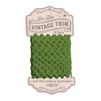 PRESALE Vintage Trim Large Olive Ric Rac 5/8" by Lori Holt of Bee in My Bonnet | STVT-50251