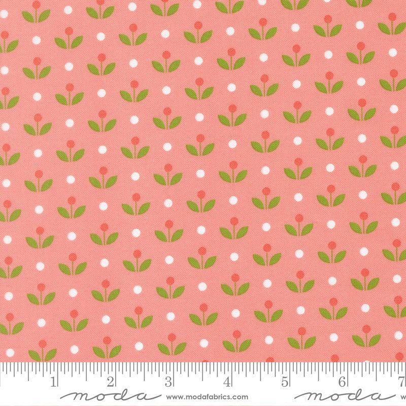 PRESALE Bloomsberry Mayfair Blush Yardage by Camille Roskelley for Moda Fabrics | 55357 16