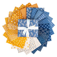 PRESALE Denim & Daisy Fat Quarter Bundle by Lori Holt of Bee in my Bonnet for Riley Blake Designs | 21 Fat Quarter | FQ-18130-21