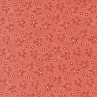 Summers End Geranium Leaves Persimmon Yardage by Fig Tree & Co for Moda Fabrics | 35432 16