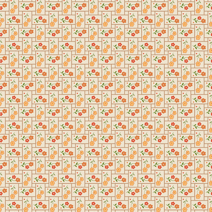 PRESALE Wide Back Baked With Love Abundance Linen 108" Yardage by Lori Holt of Bee in My Bonnet | WB17804-LINEN