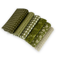 Fat Quarter Bundle Olive | Baked With Love by Lori Holt of Bee in My Bonnet | 6 Fat Quarters | Curated Bundle