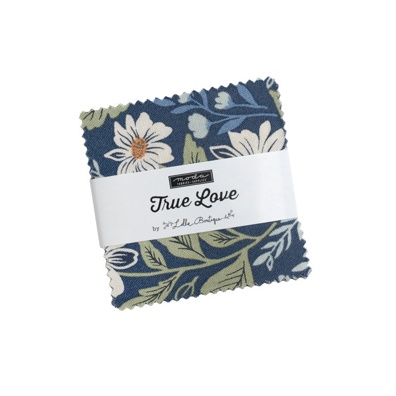 PRESALE True Love Mini Charm by Lella Boutique for Moda Fabrics | 42 Pcs | 5260MC