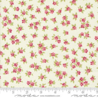 Chelsea Garden Porcelain Rose Tea Rose Ditsy Yardage by Moda Fabrics | 33749 14