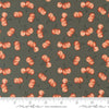 Farmstead Farm Fresh Cherries Charcoal Yardage by Stacy Iest Hsu for Moda Fabrics | 5 Yard Backing | 20906 16