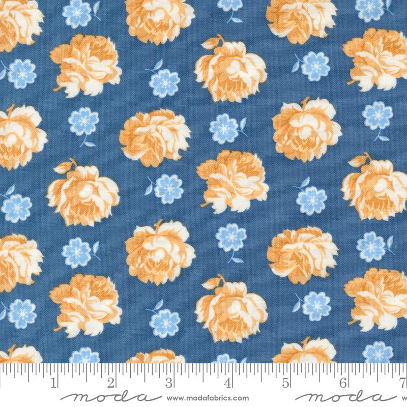 Denim and Daisies Denim Skirt Denim Yardage by Fig Tree for Moda Fabrics | 35382 17